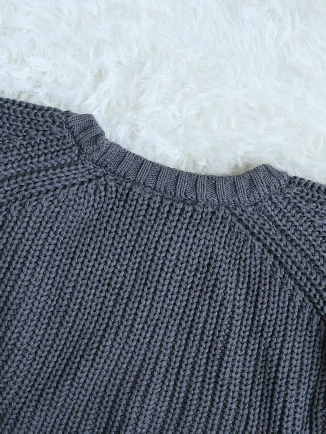 Fyredwrld garments 3 gauge knit gray