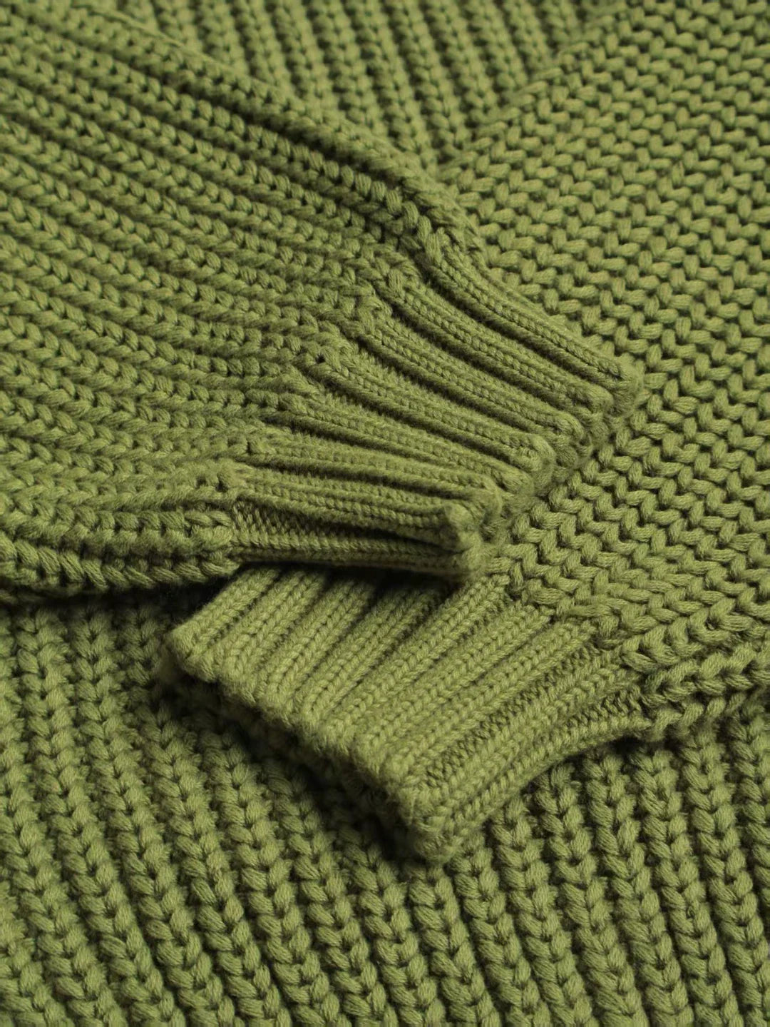 Fyredwrld garments 3 gauge knit green