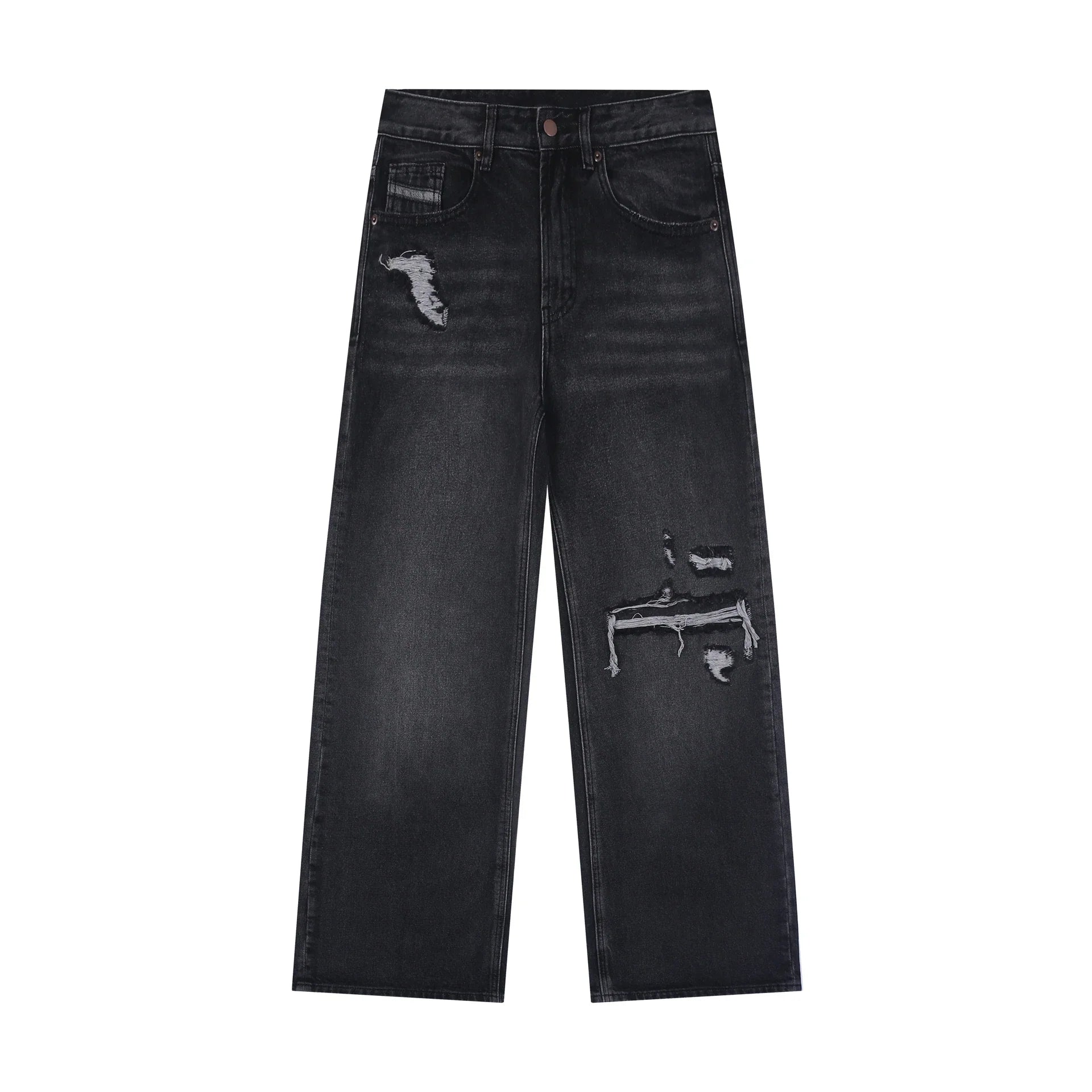 Fyredwrld Ripped Faded Jeans