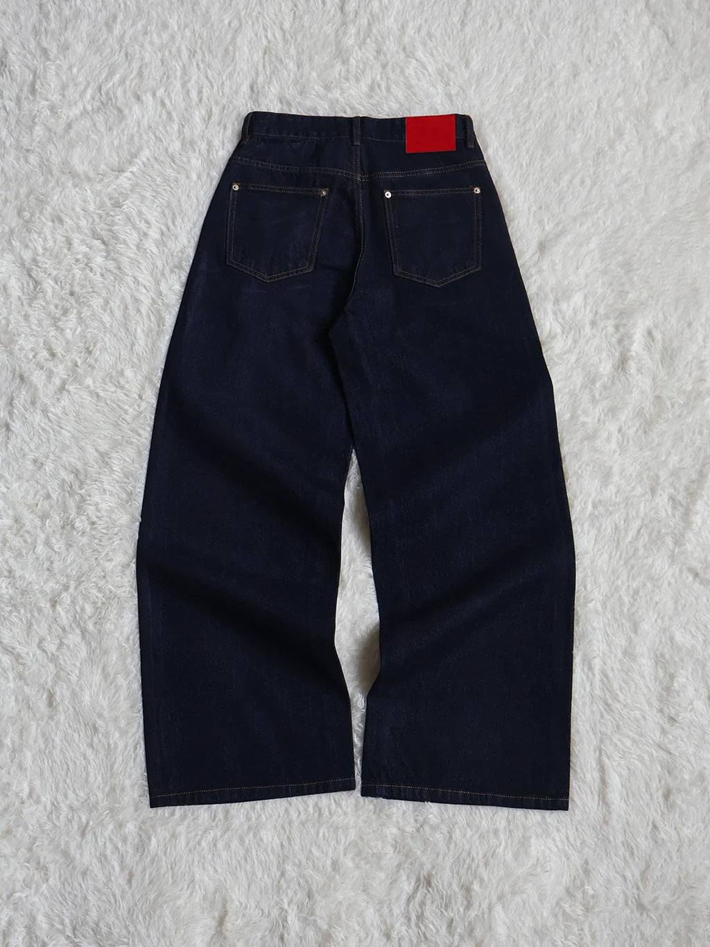 Fyredwrld navy japanese selvedge denim