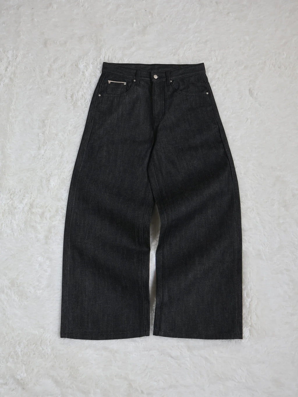 Fyredwrld black japanese selvedge denim