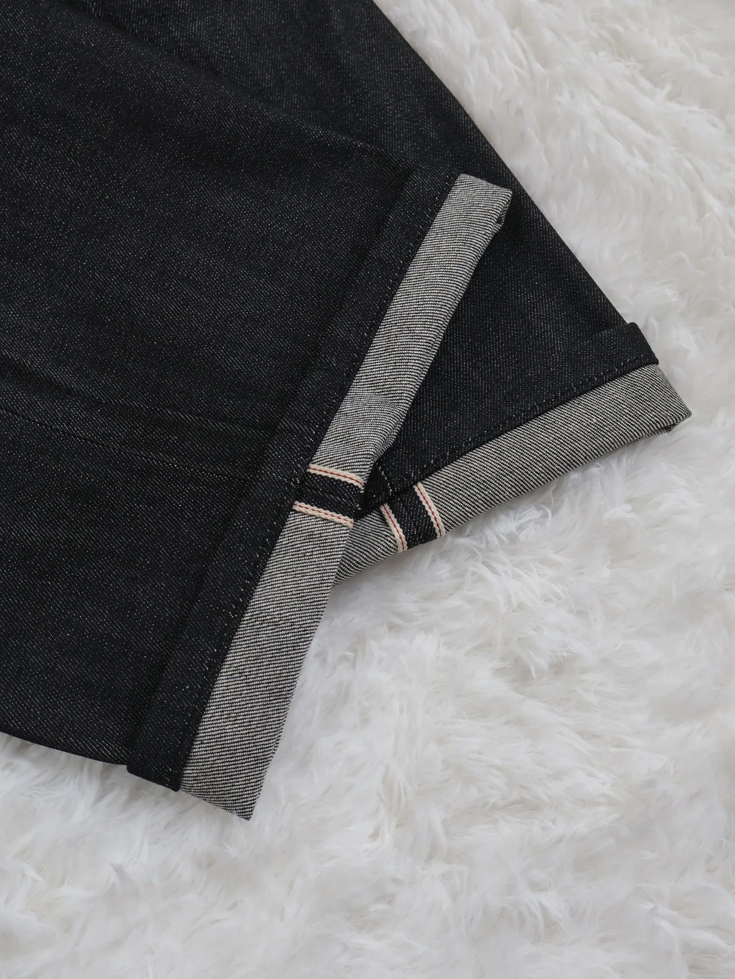 Fyredwrld black japanese selvedge denim