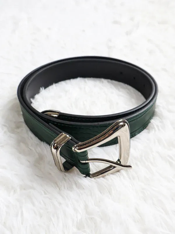 Fyredwrld Green Crocodile Belt