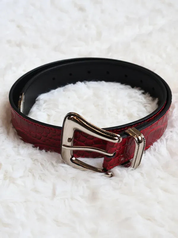 Fyredwrld Red Crocodile Belt